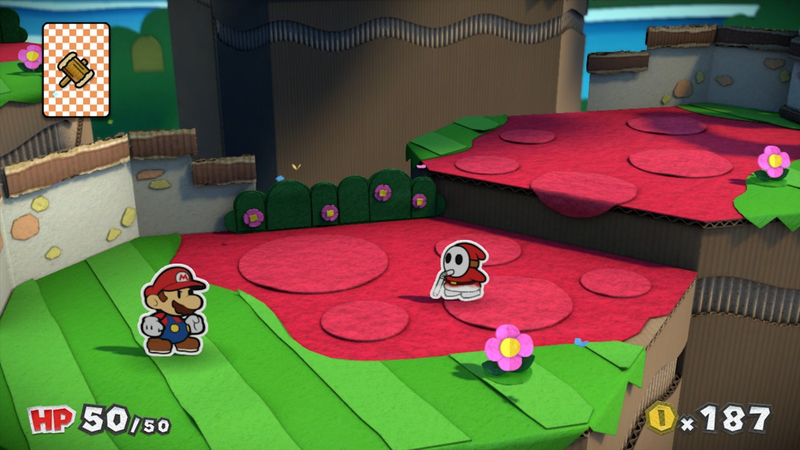 Screenshot: Paper Mario: Color Splash/Nintendo